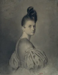 Portrett av en dame